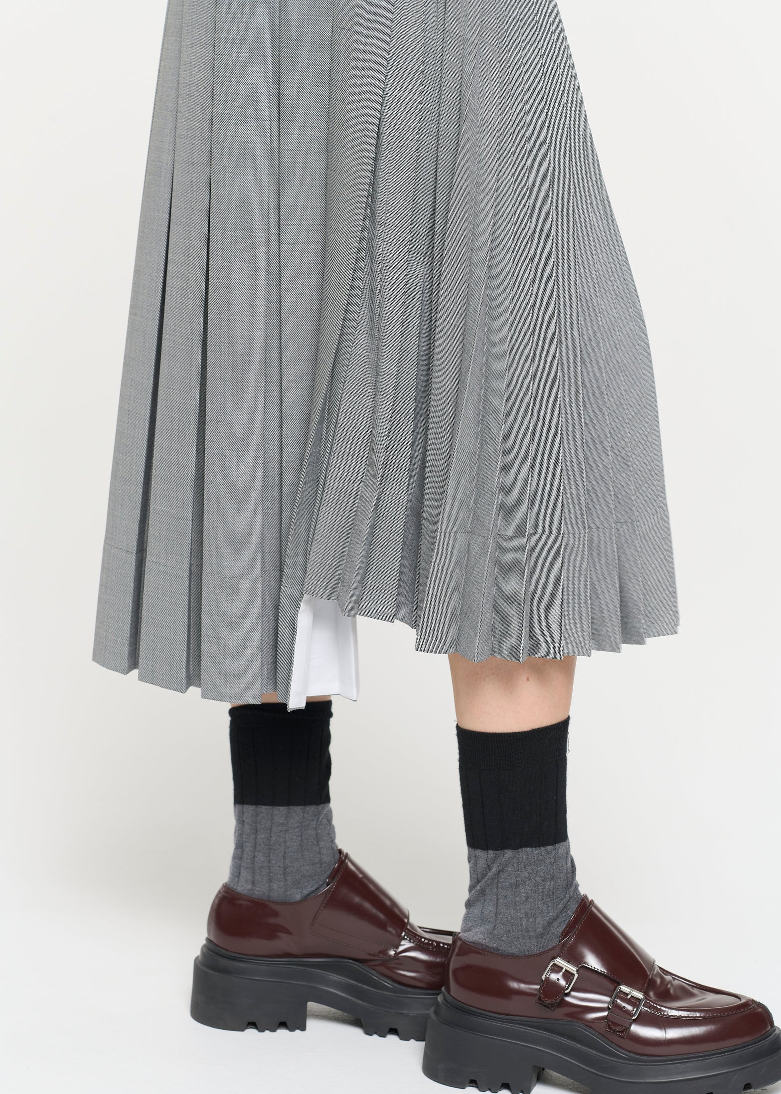 グリサイユ ジャケット プリーツスカート