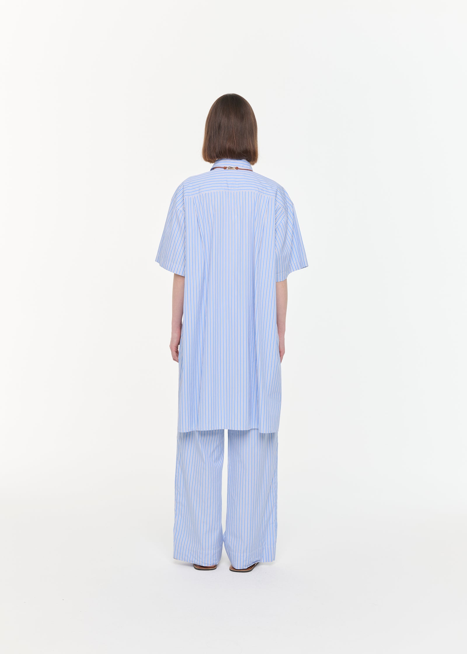 インターシャ ショートスリーブ ニット