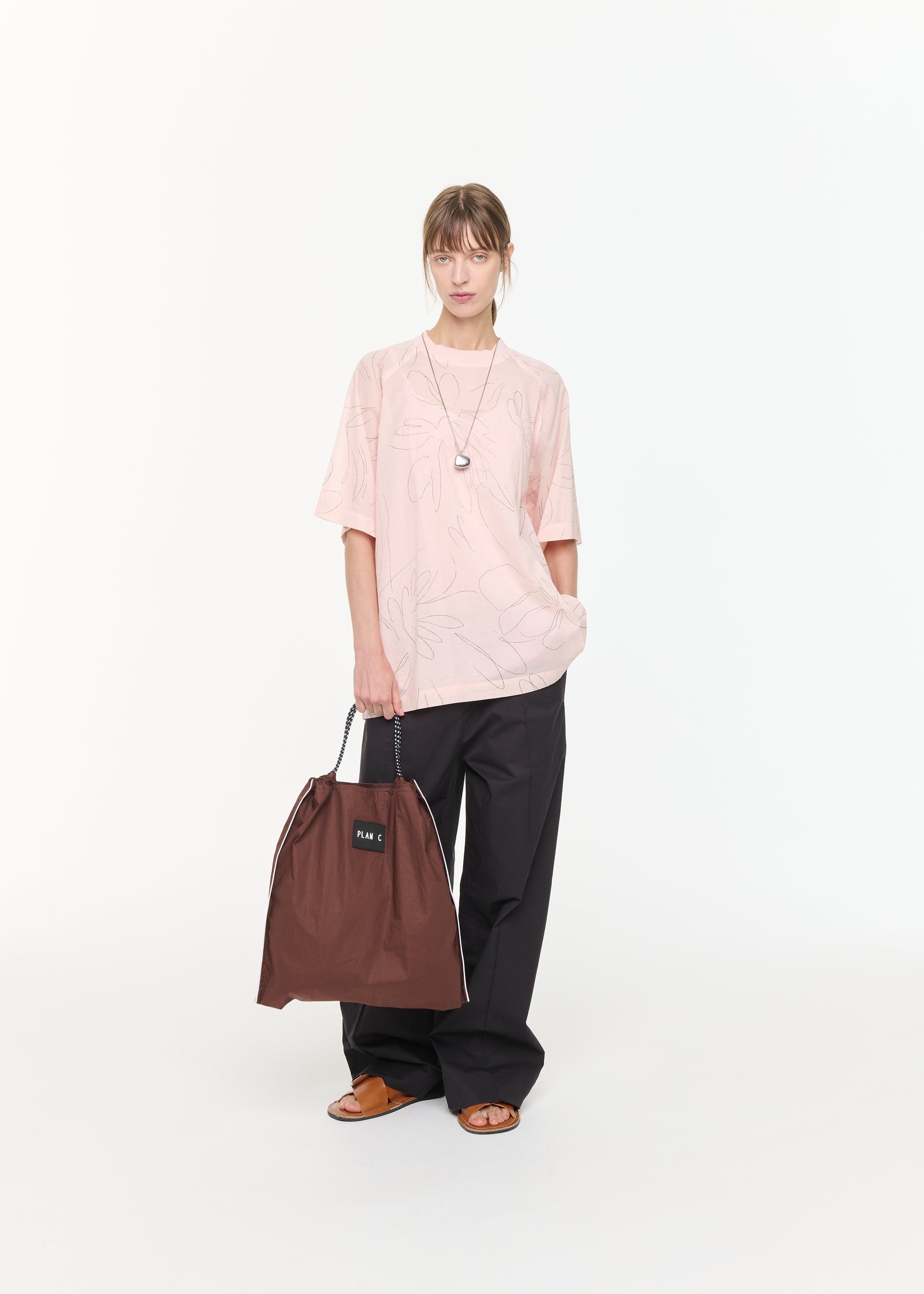 半袖コットンシャツ