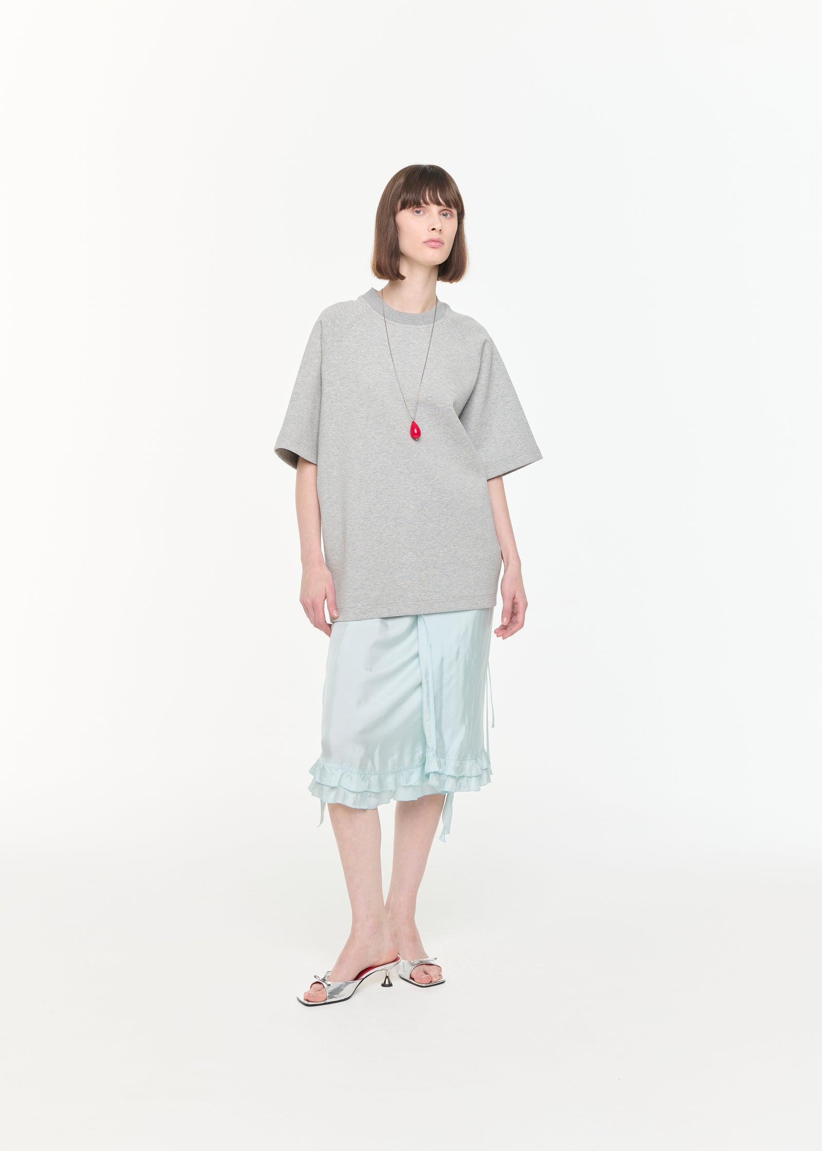 半袖グレースウェットシャツ