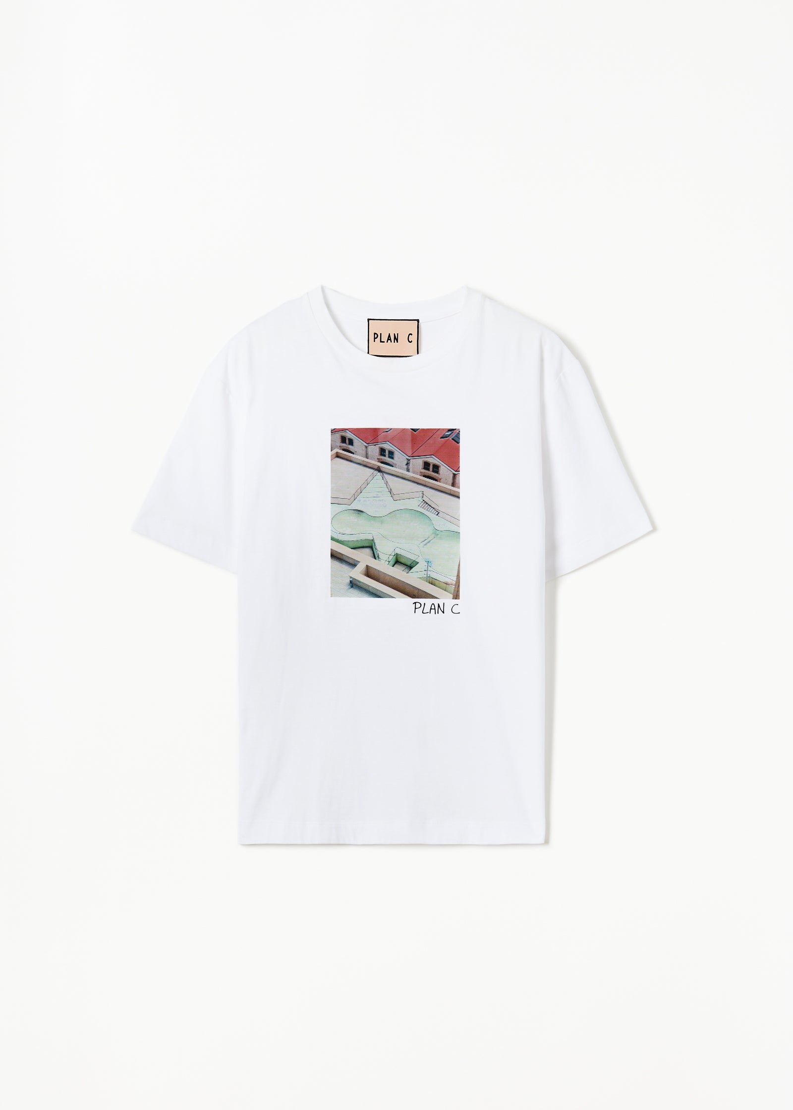 スケートプリントTシャツ