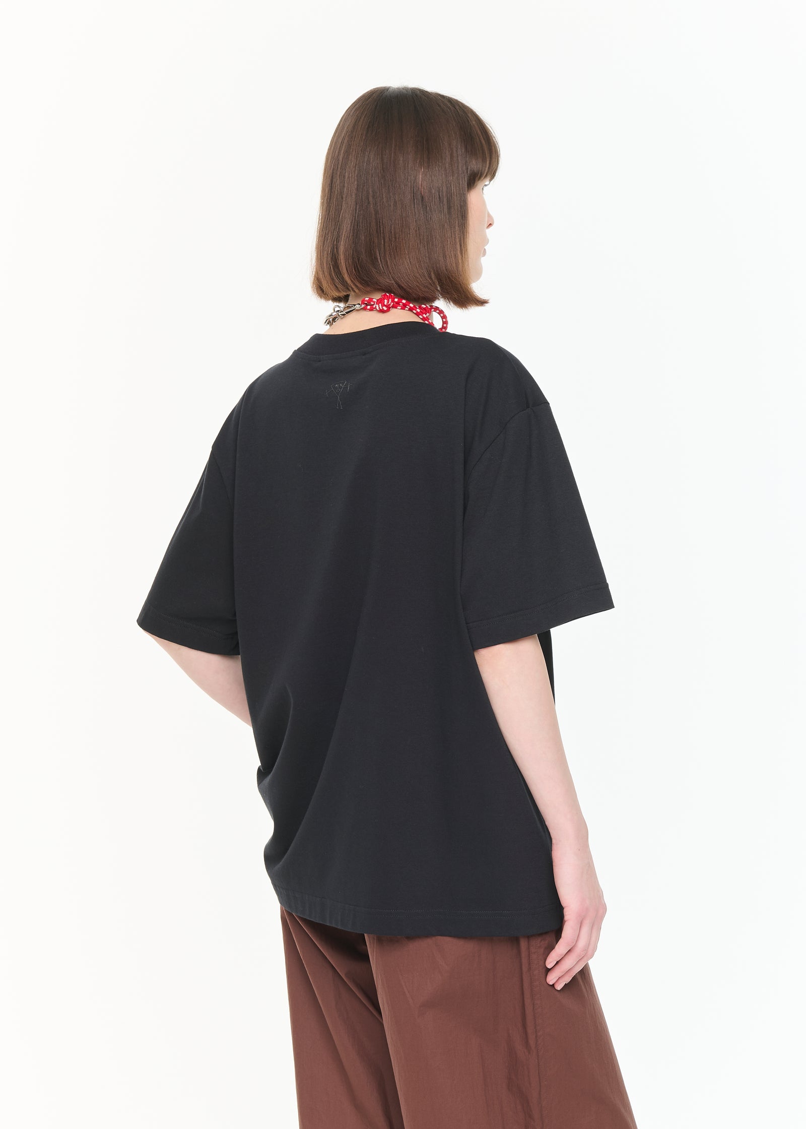 干し草プリントTシャツ