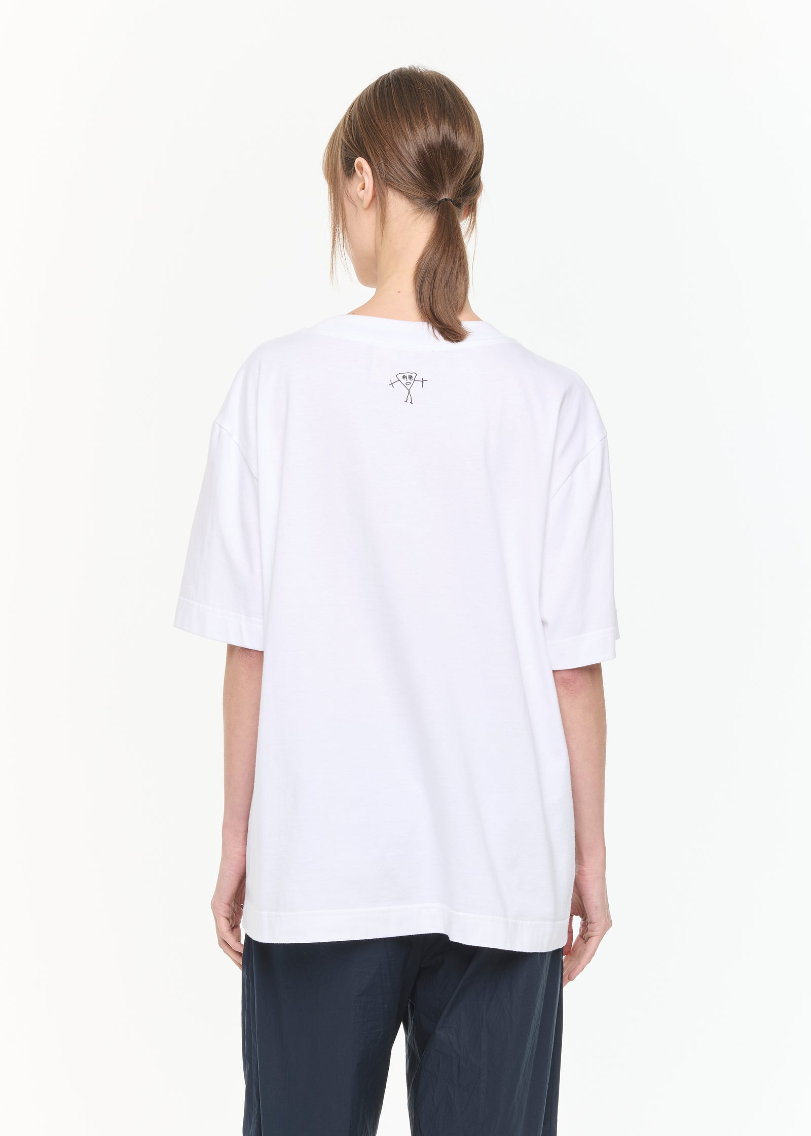 花瓶プリントTシャツ