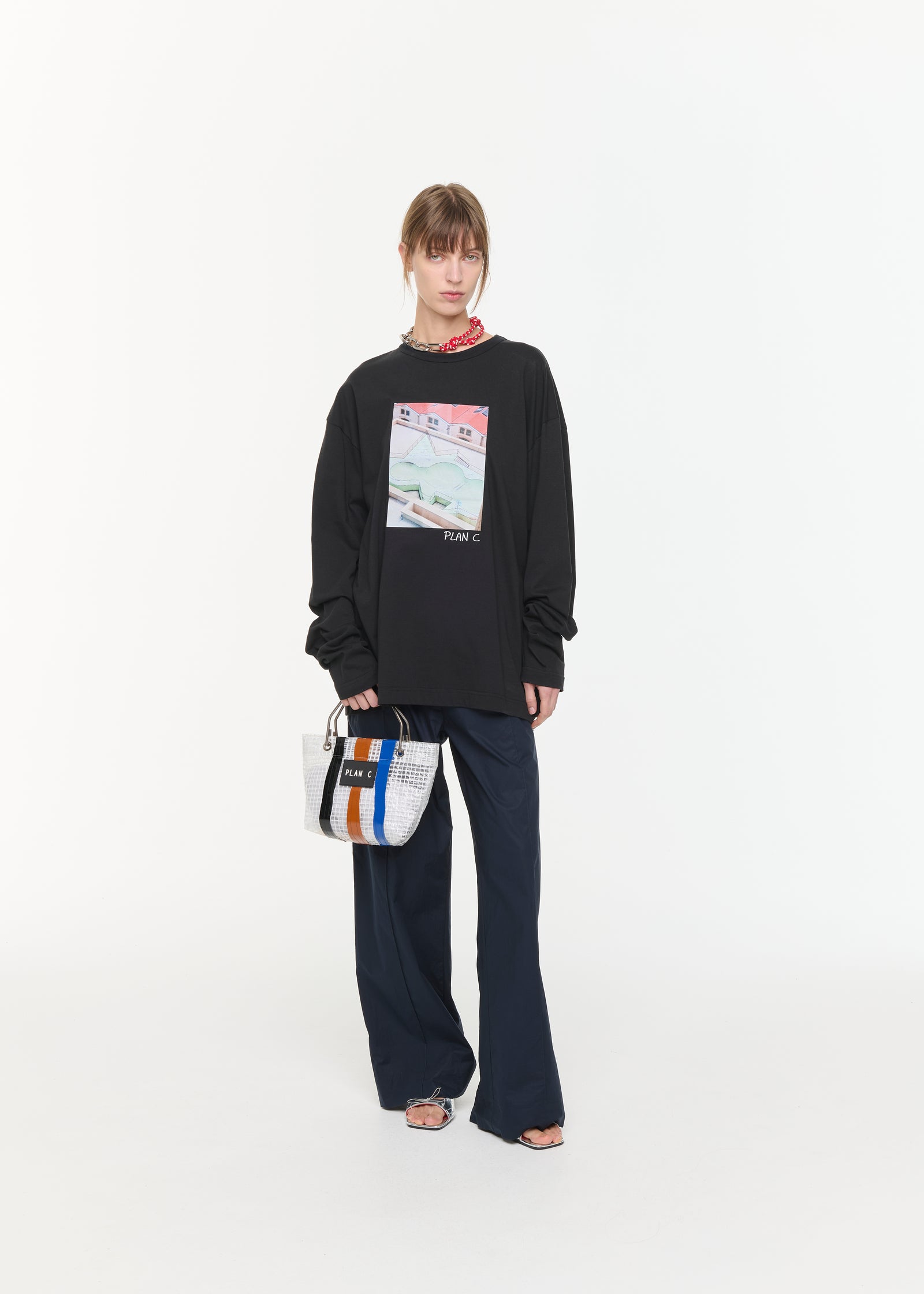 スケートロングスリーブTシャツ