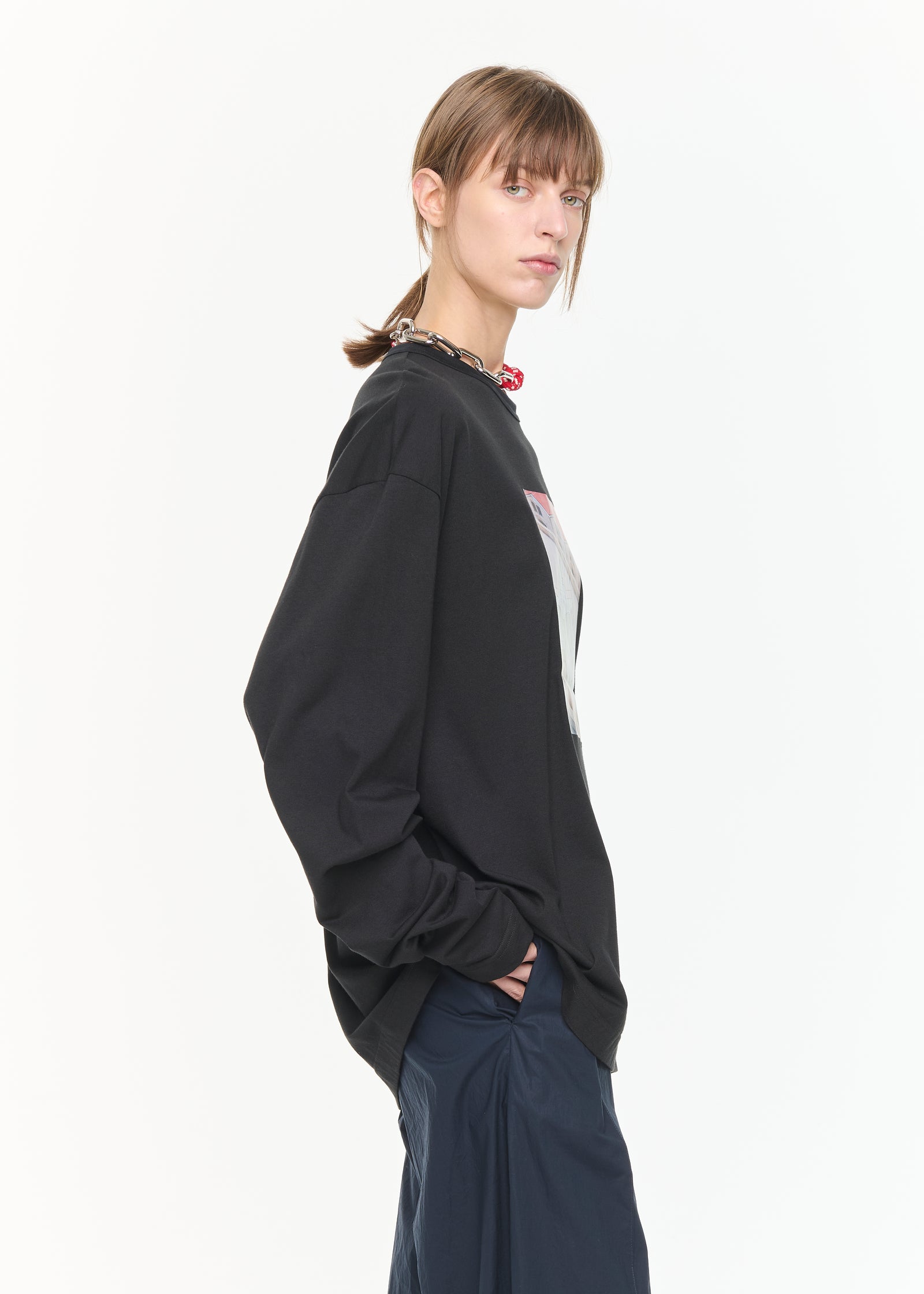 スケートロングスリーブTシャツ