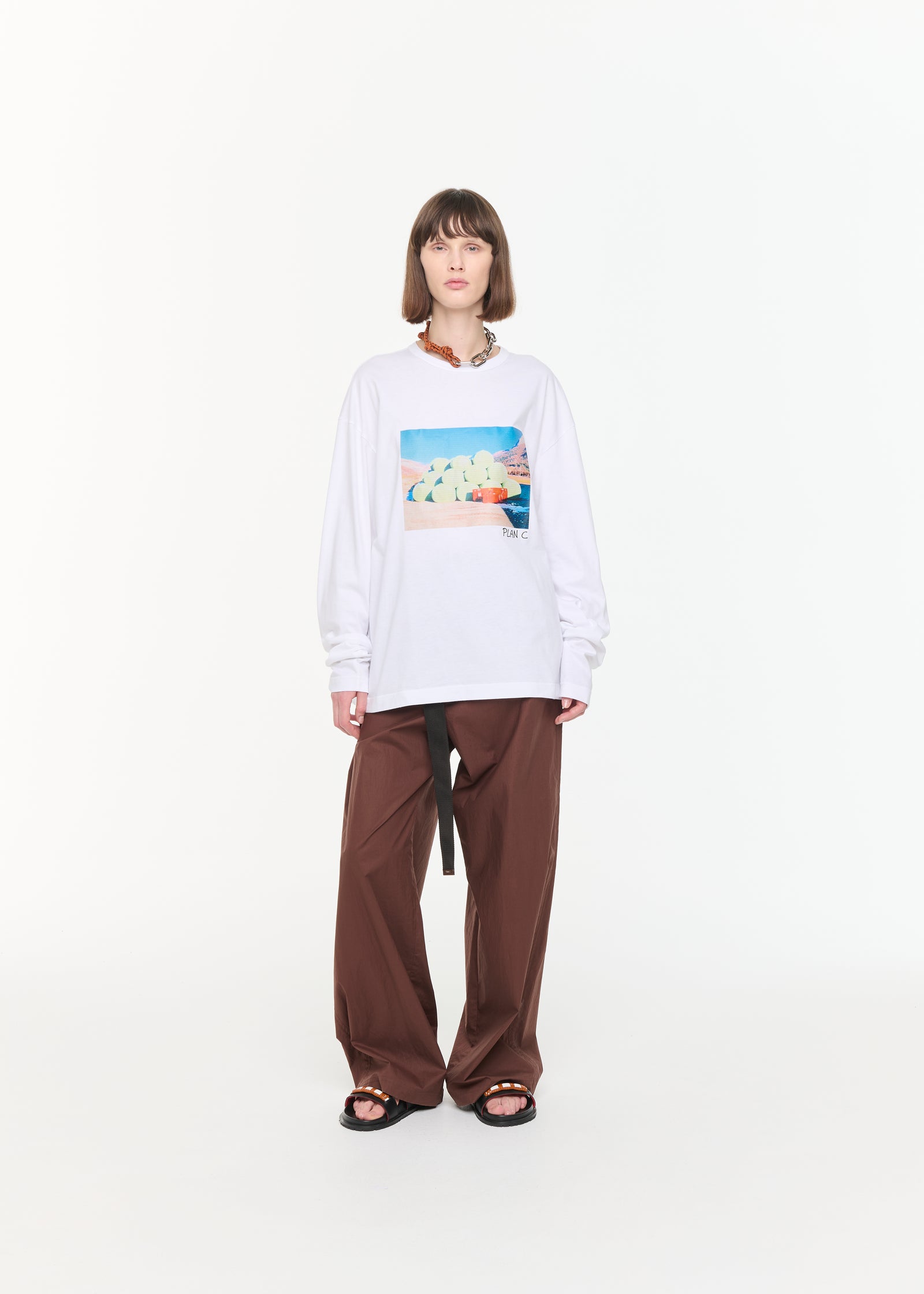 ヘイ ロングスリーブTシャツ