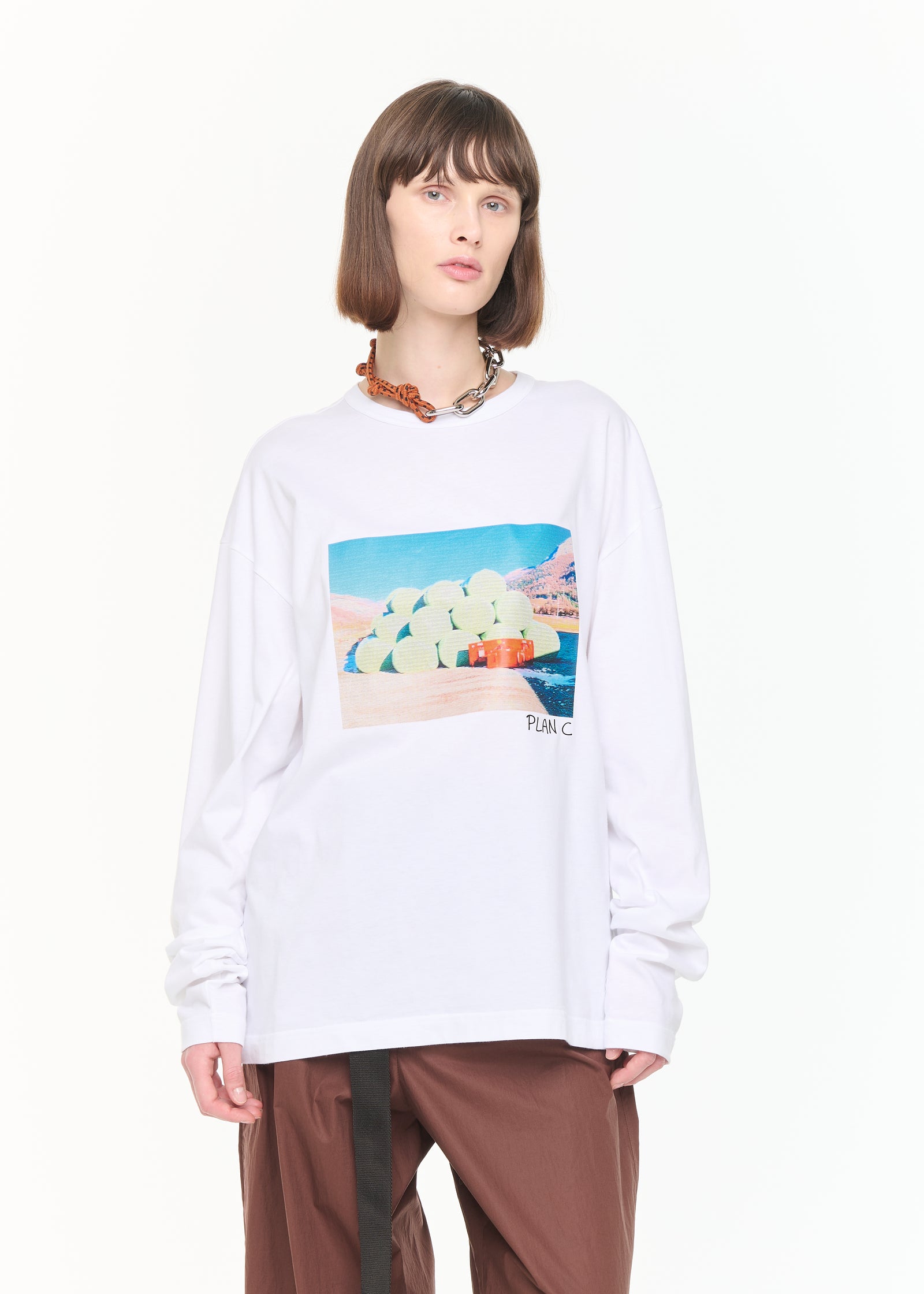 ヘイ ロングスリーブTシャツ