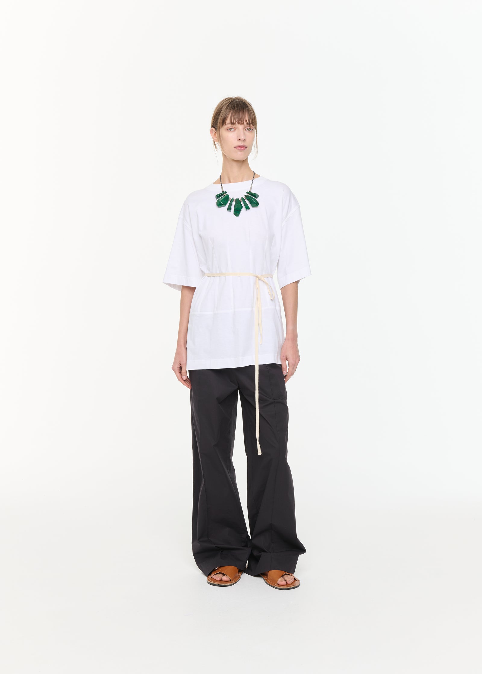 ベルト付きTシャツ
