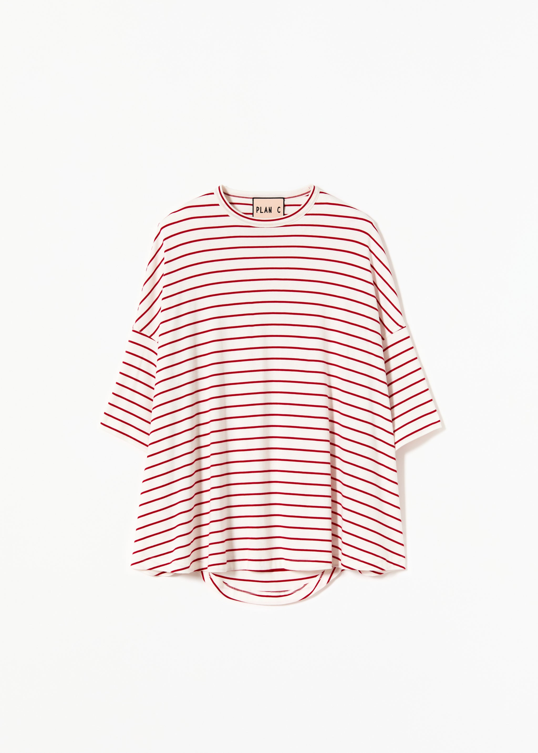 PLAN C プランシー　カロリーナ　今季完売　Tシャツ　ブラック　新品未使用 PLAN C(プラン シー)THCJF02JS0/TJ025 クルーネックTシャツ レディース