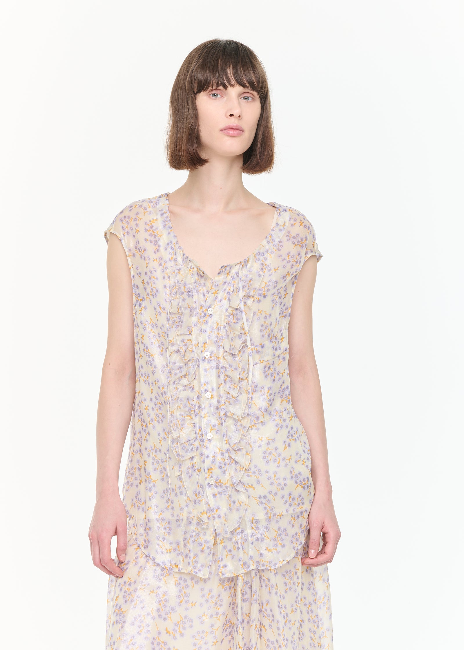 シルクシフォントップ