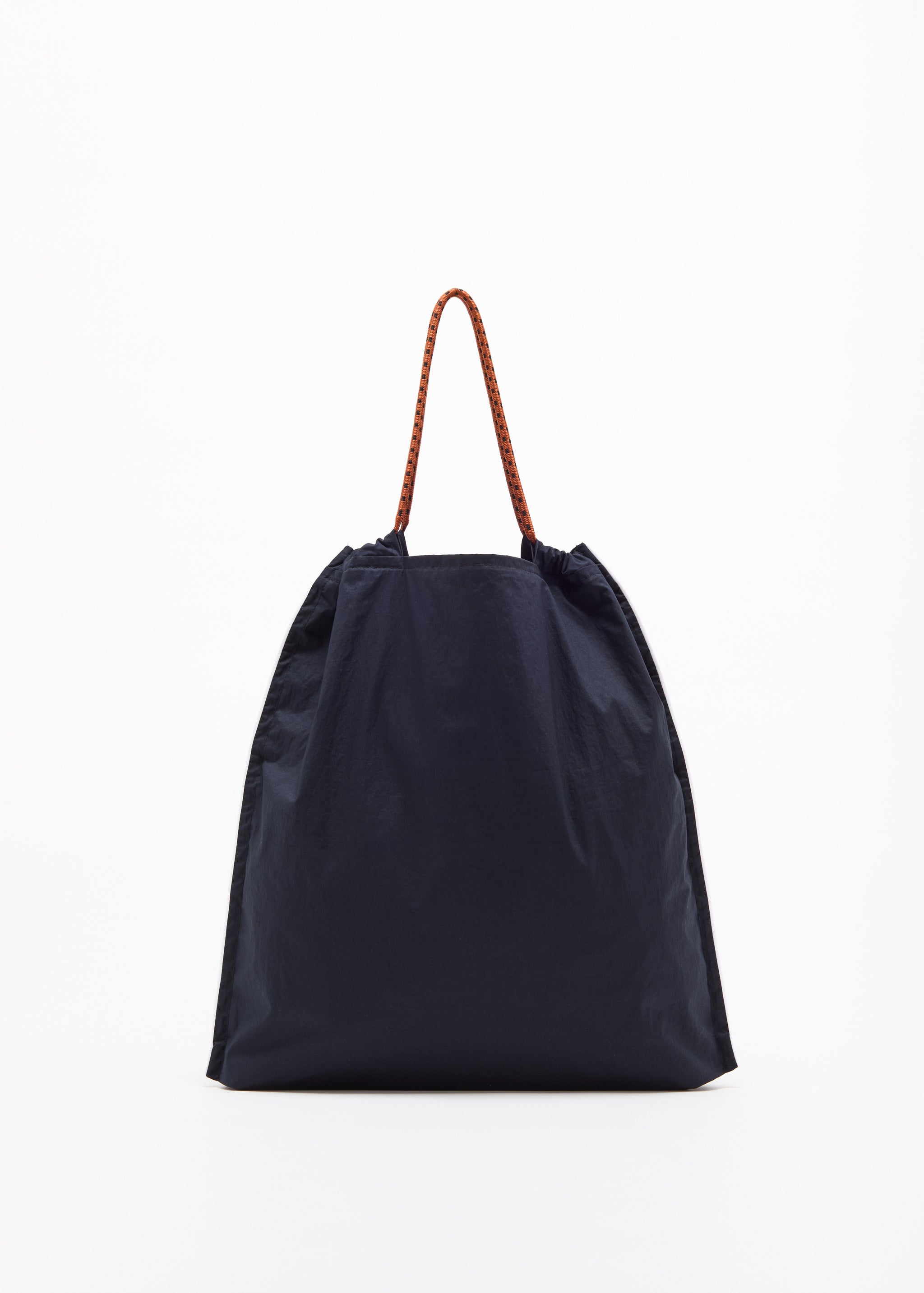 plan c フリンジバック Black Folded Tote Bag - Plan C