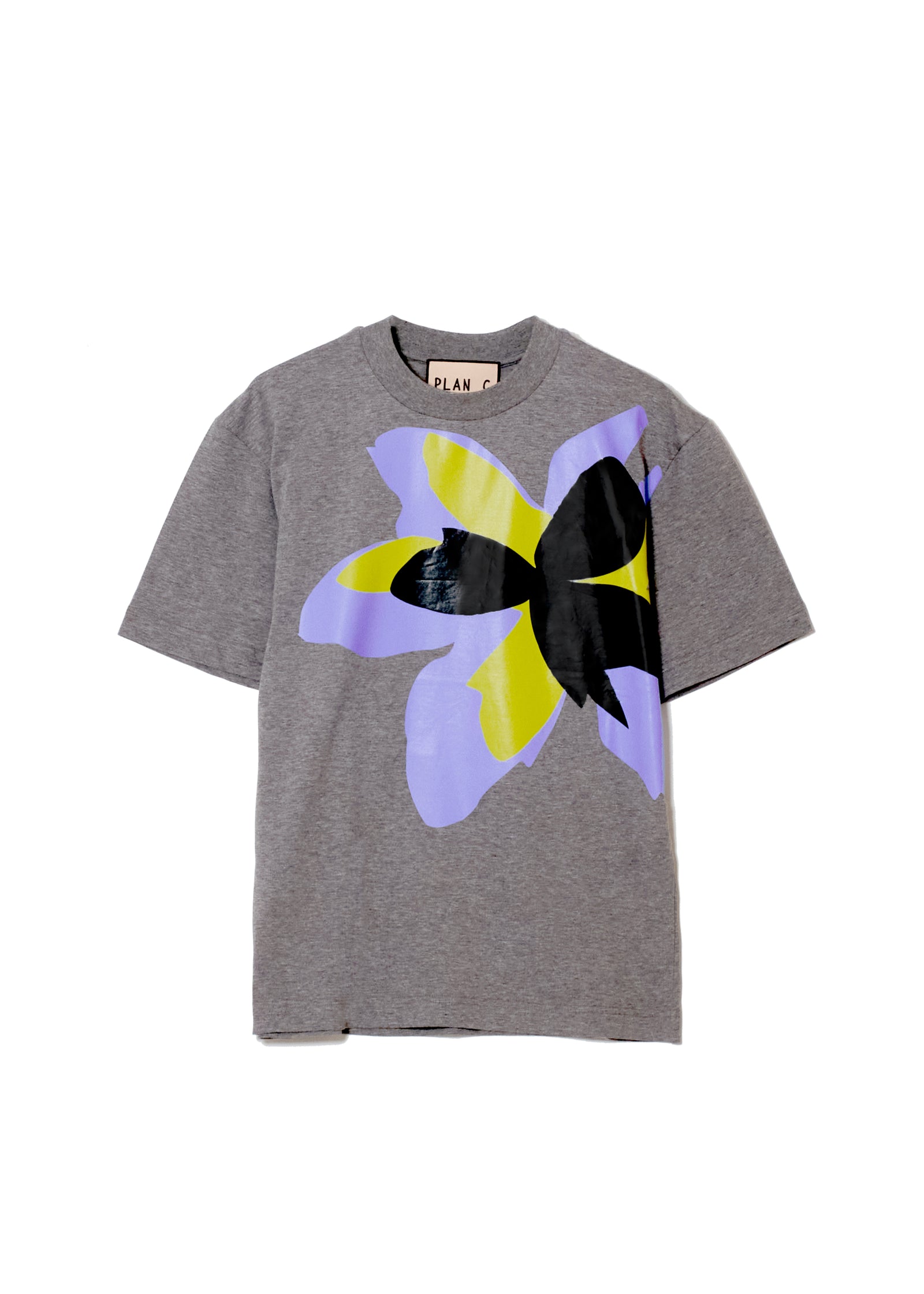 フラワープリントTシャツ