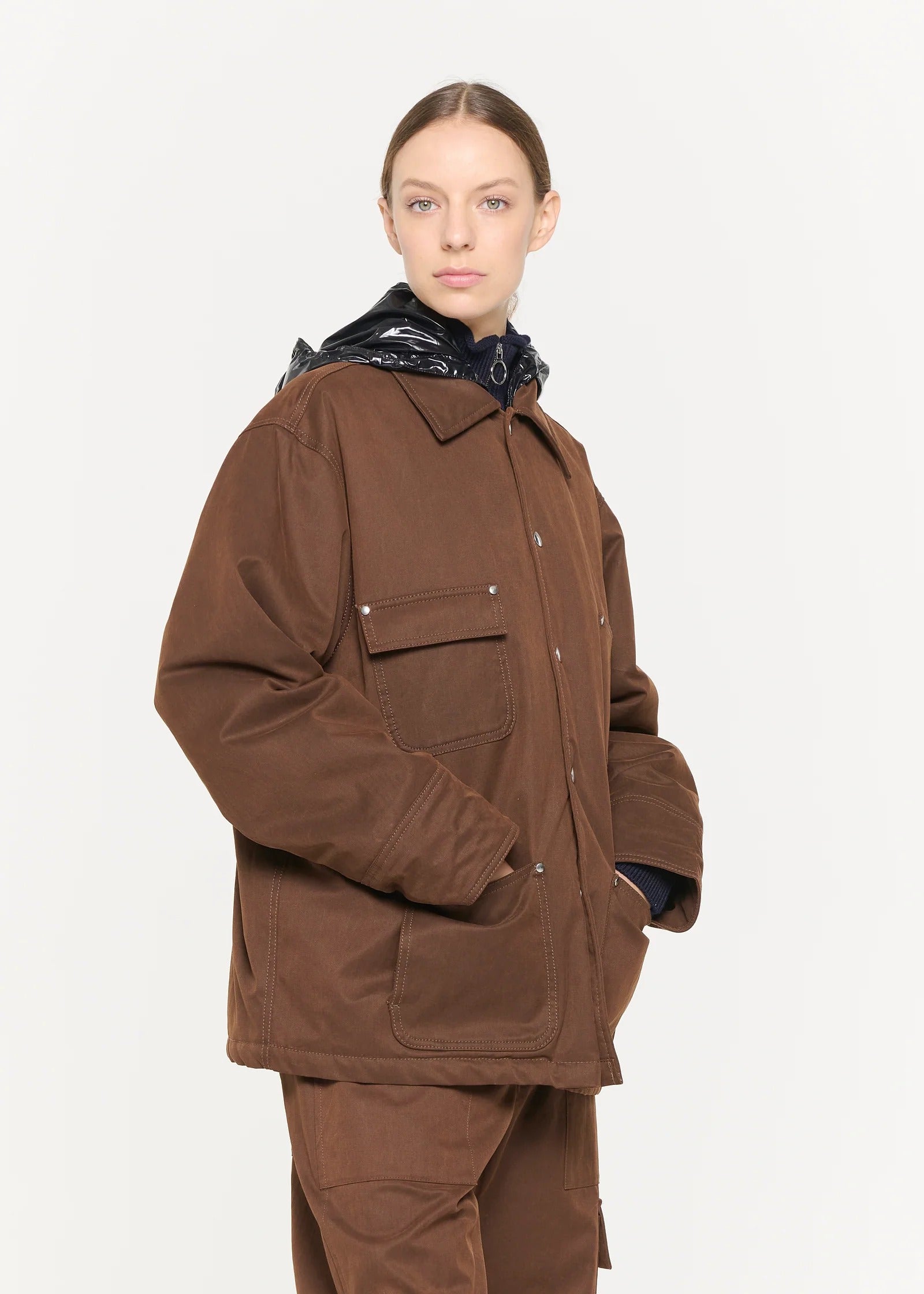 デラヴェコットンツイル カーペンタージャケット