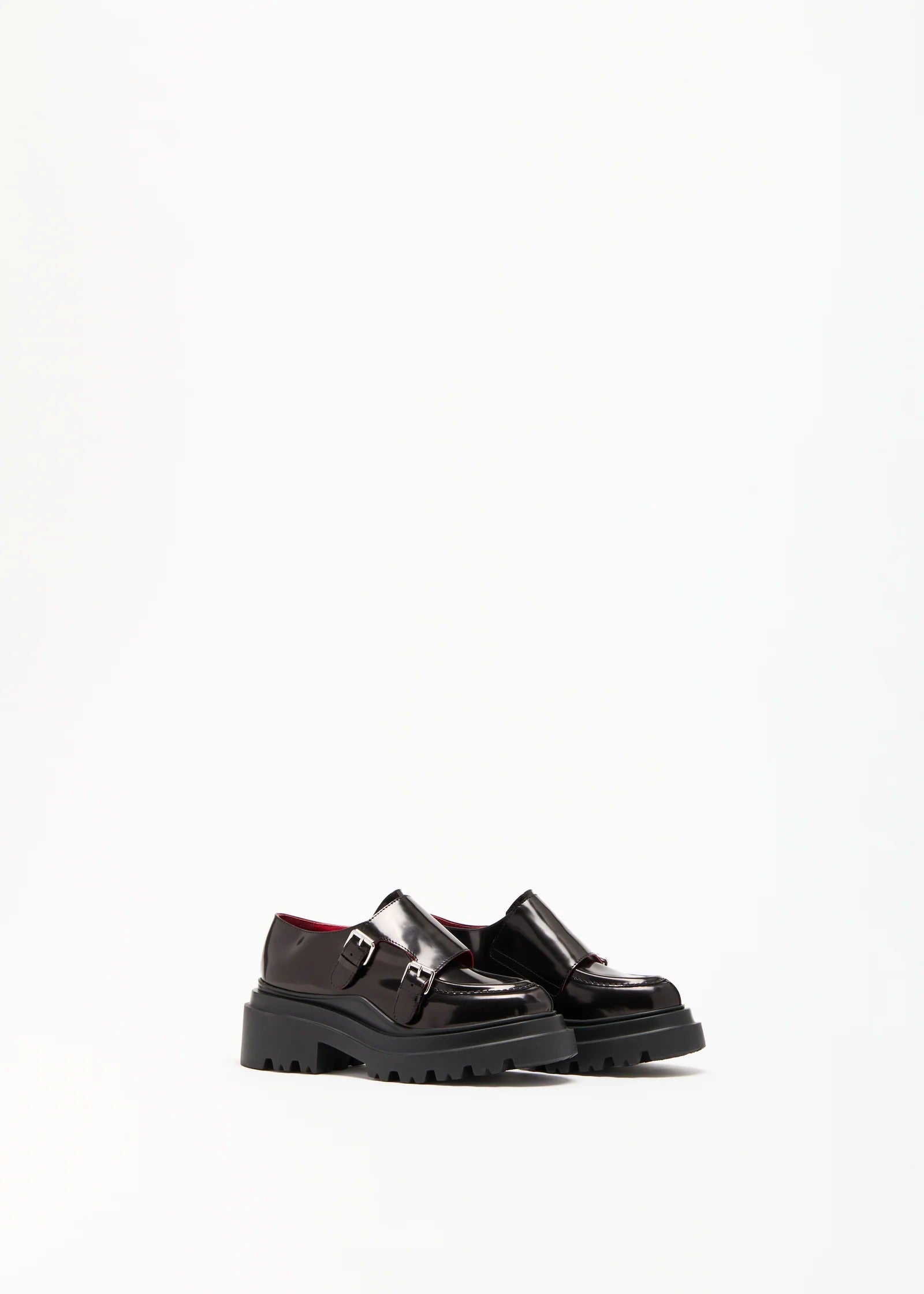 バックル付きローファー