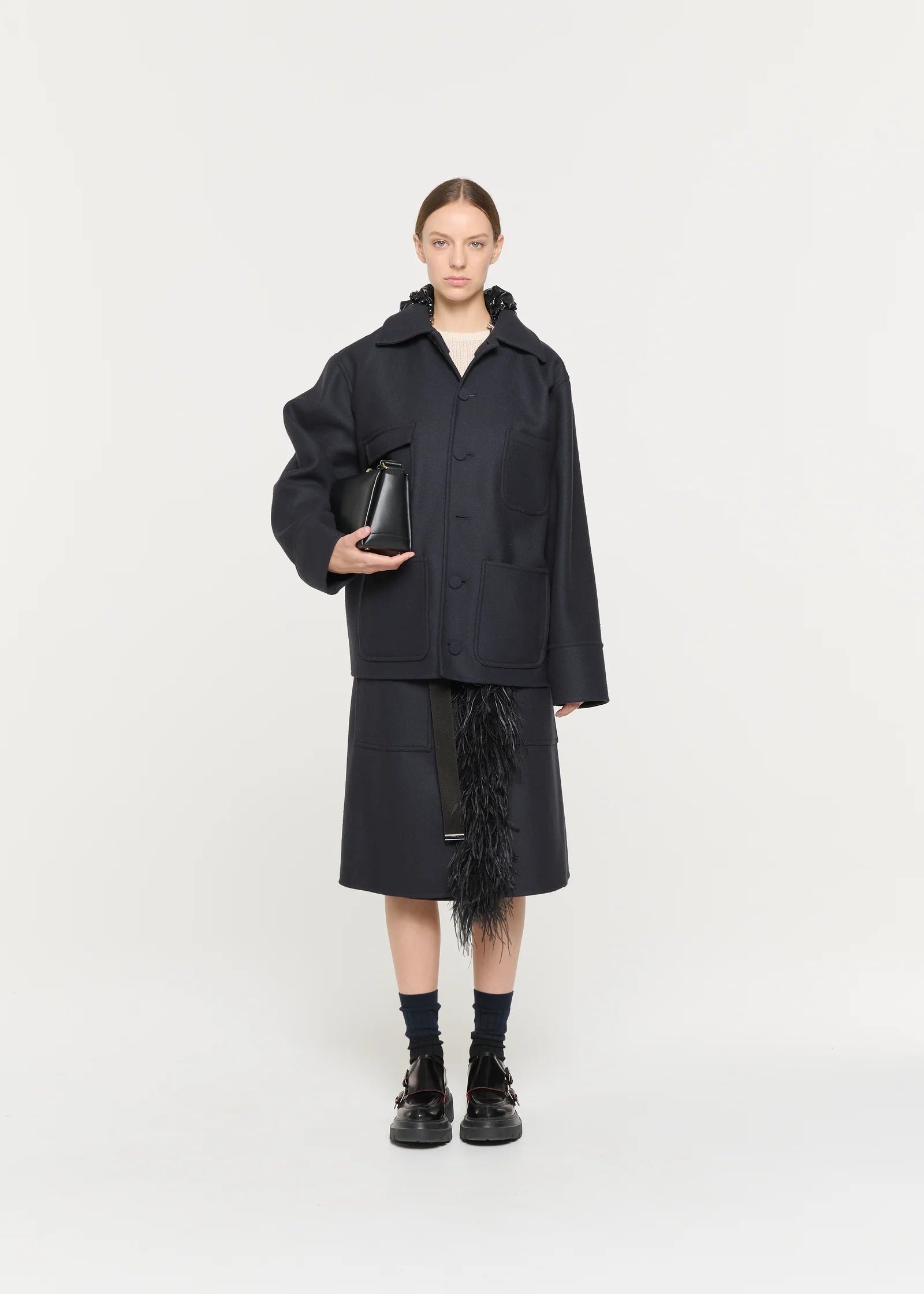 ダブルウール カーペンタージャケット