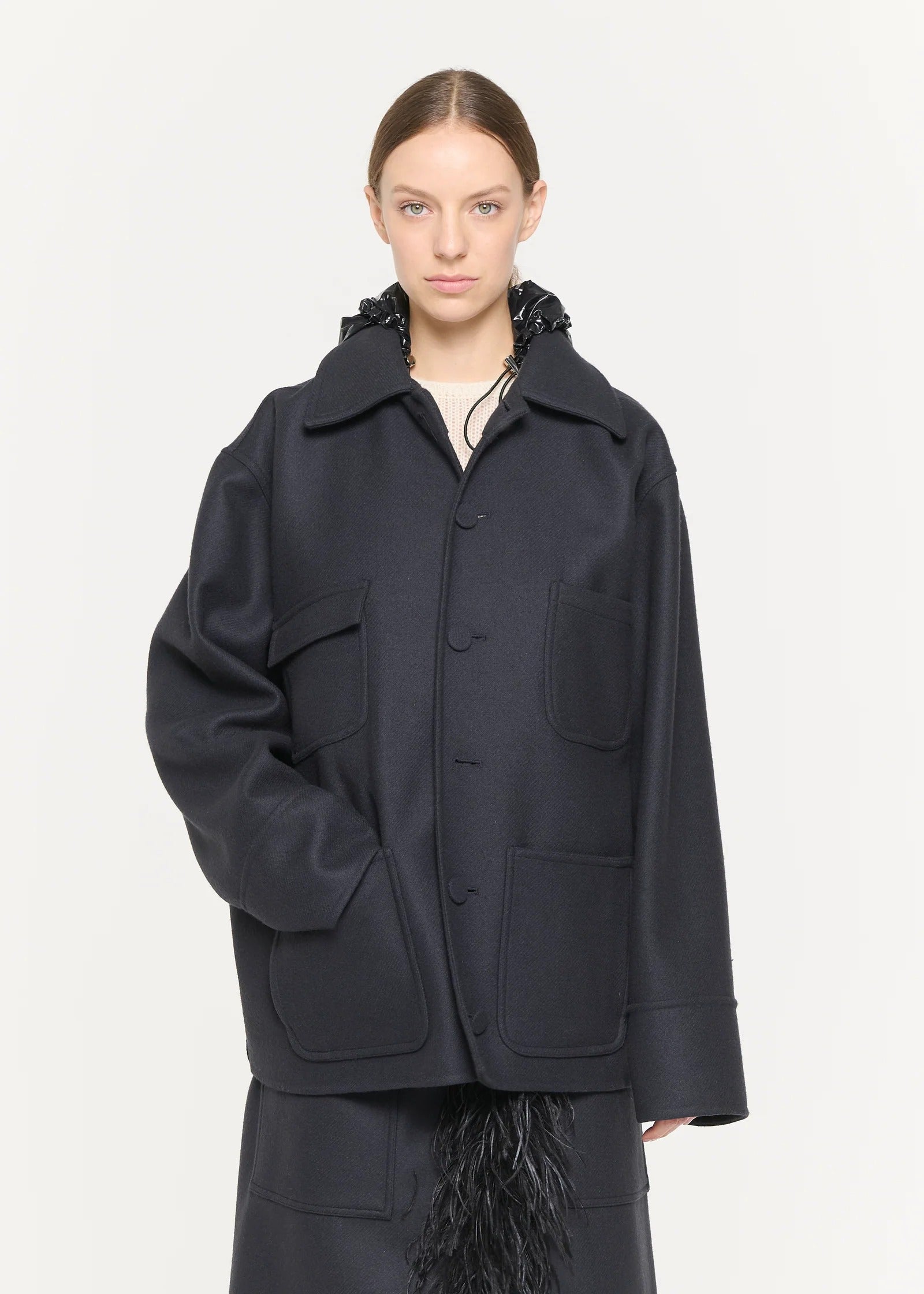 ダブルウール カーペンタージャケット