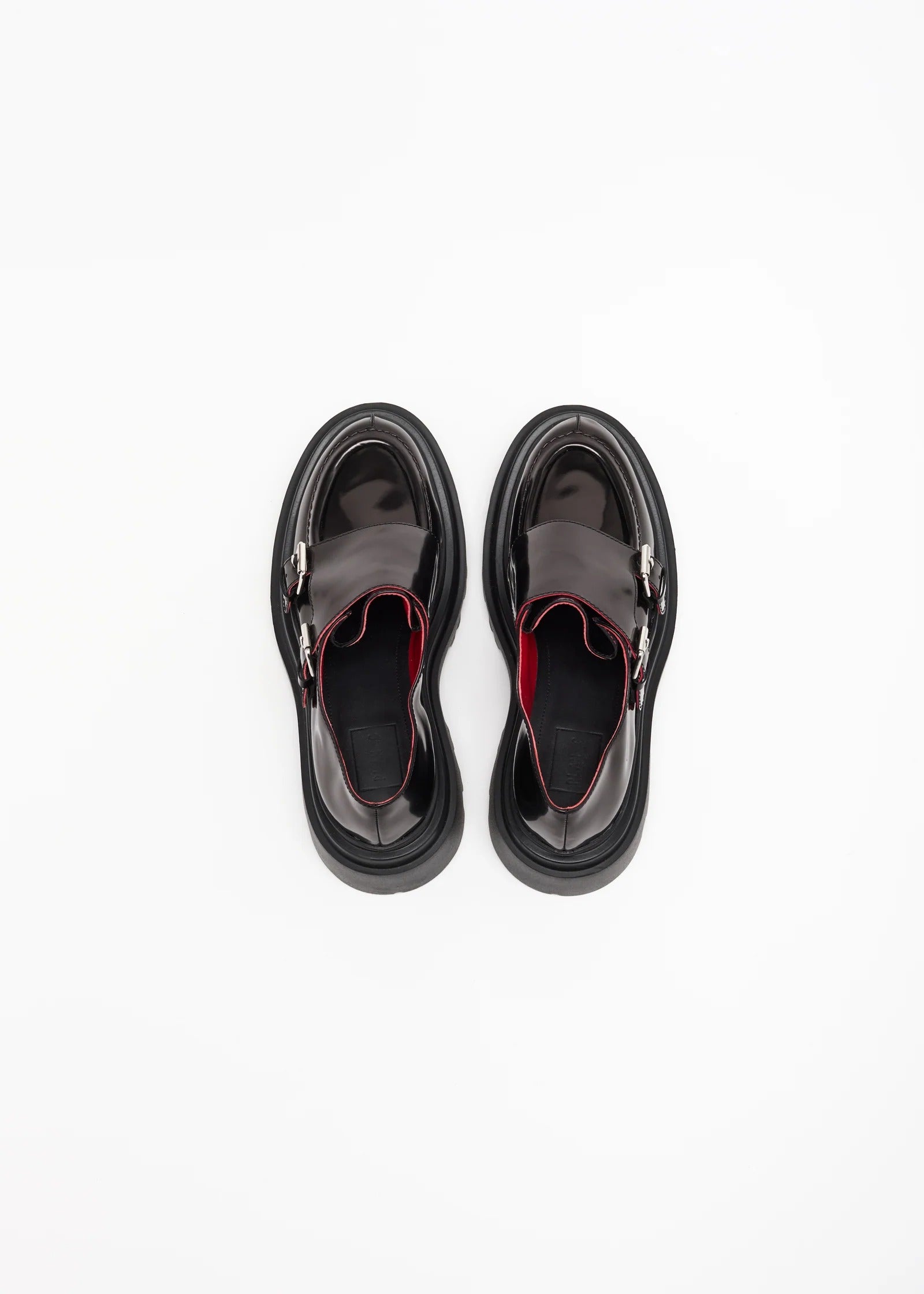 バックル付きローファー