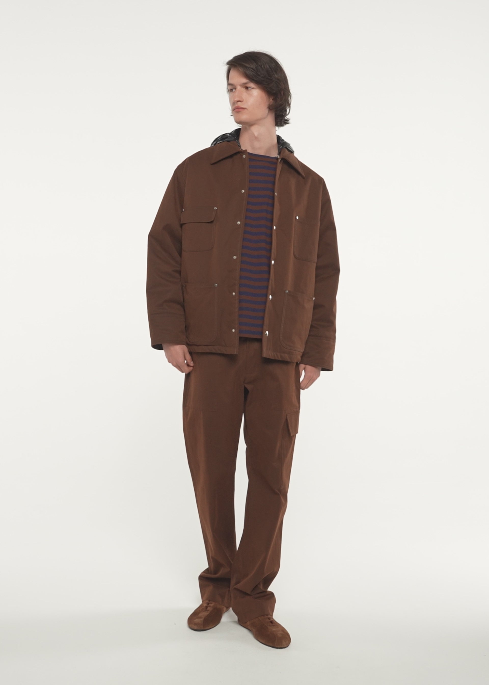 デラヴェコットンツイル カーペンタージャケット